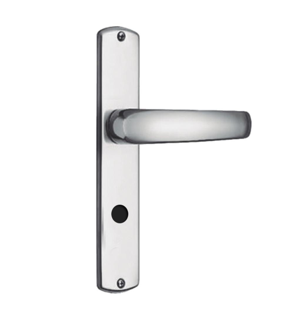 CERRADURA STANDAR MANIJA CROMADA Papaiz MZ-820 BAÑO